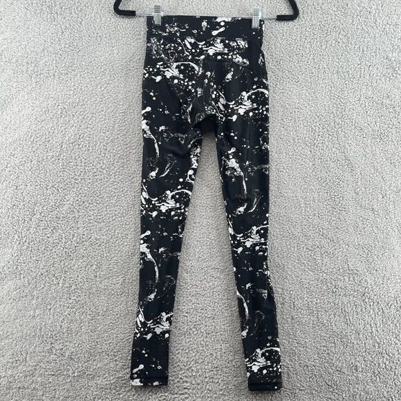 HPE Black Graffiti Workout Leggings Size XS - Picture 5 of 14